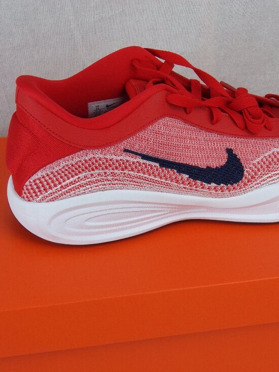 Nike GT Hustle Academy Basketball Shoes Size 13 Red Flyknit FJ7791-600 Trainer main image 5